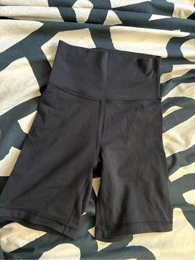 TNA Black High-Rise Bike Shorts
